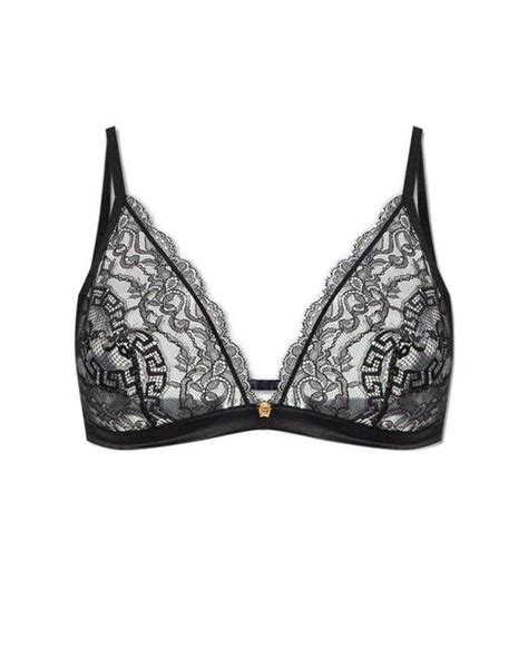 versace lace bra|More.